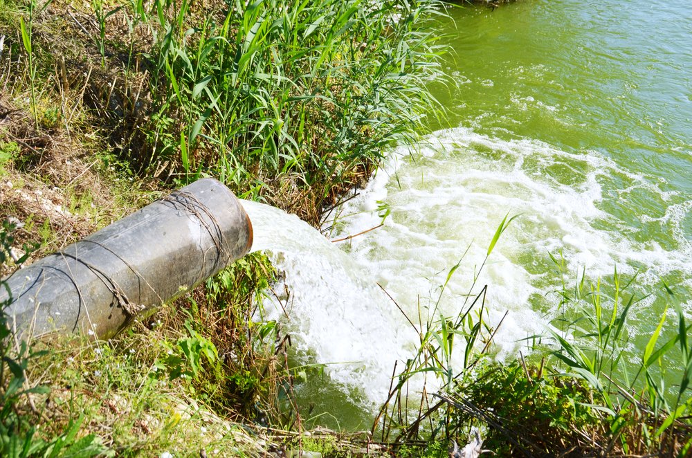 effluent discharge